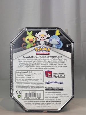 Pokémon: Cinderace V – Galar Partners Tin 2020