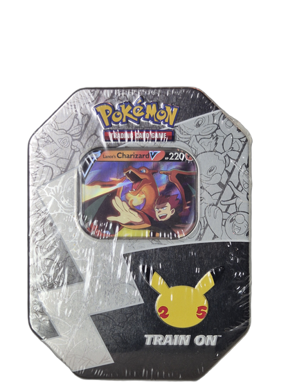 Pokémon: Lance’s Charizard V – Celebrations Tin (25th Anniversary) 2021
