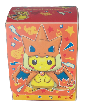 Pokemon: Mega Charizard Y Poncho Pikachu Deckbox