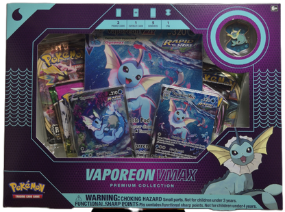 Pokémon: Vaporeon VMAX - Premium Collection