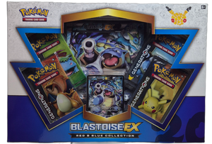 Pokémon: Blastoise ex - Red & Blue Collection (20th)