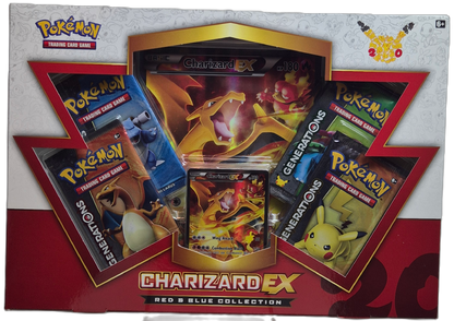 Pokémon: Charizard ex - Red & Blue Collection (20th)