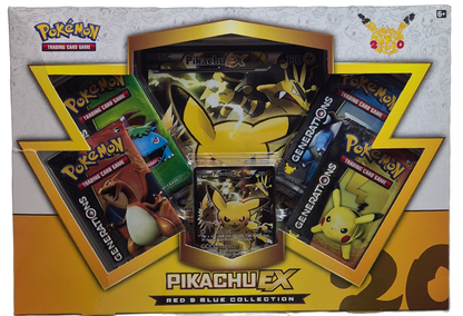 Pokémon: Pikachu ex - Red & Blue Collection (20th)