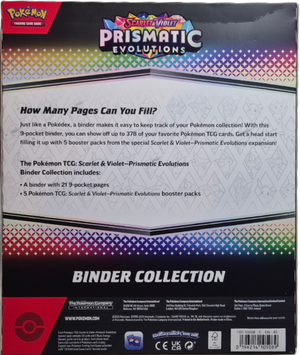 Pokémon: Prismatic Evolution - Binder Collection