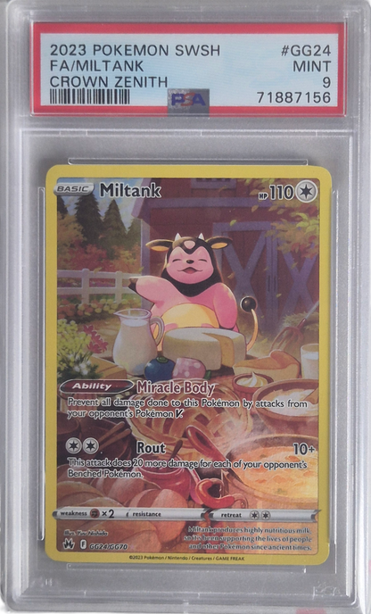Milktank - Crown Zenith GG24/GG70 MINT - PSA 9