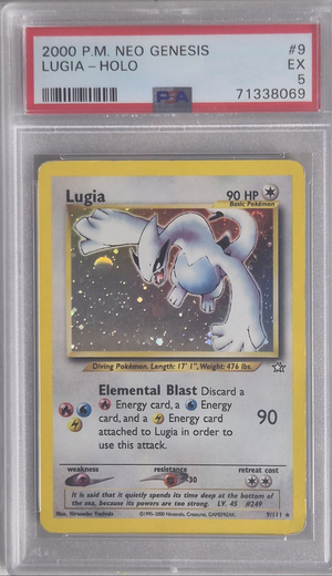 Lugia - Neo Genesis 009/111 EX - PSA 5