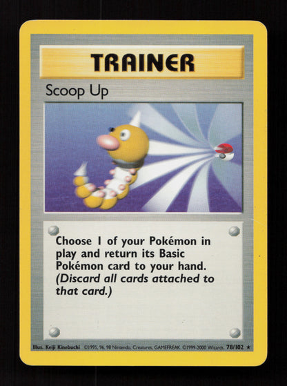 Scoop Up 107/130 - Rare - Base Set 