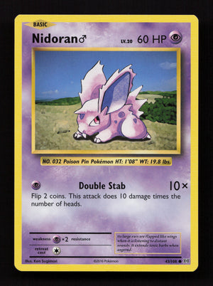Nidoran ♂ 43/108 – XY Evolutions