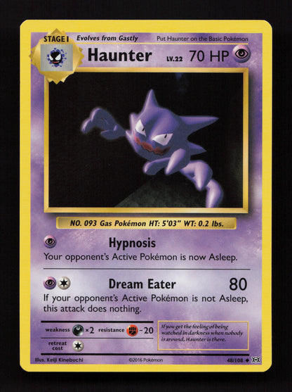 Haunter 48/108  – XY Evolutions