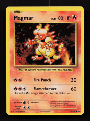 Magmar 20/108 – XY Evolutions