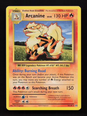 Arcanine 18/108 – XY Evolutions