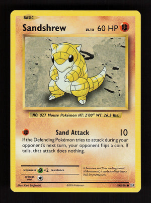 Sandshrew 54/108  – XY Evolutions
