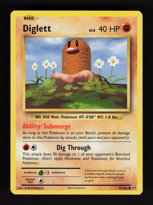 Diglett 55/108  – XY Evolutions