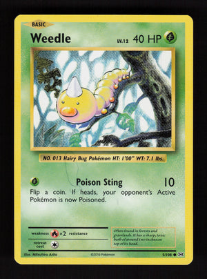 Weedle 5/108  – XY Evolutions