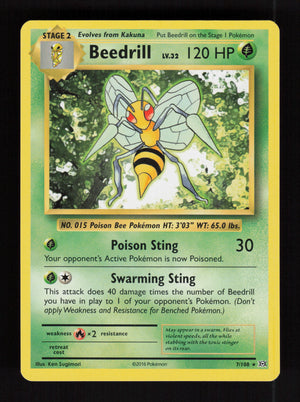 Beedrill 7/108  – XY Evolutions