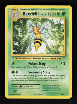 Beedrill 7/108  – XY Evolutions
