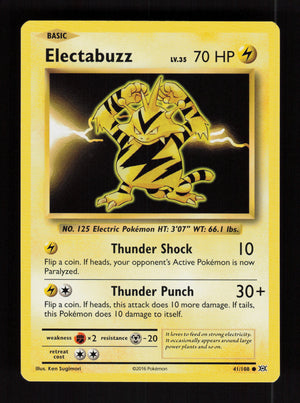 Electabuzz 41/108  – XY Evolutions
