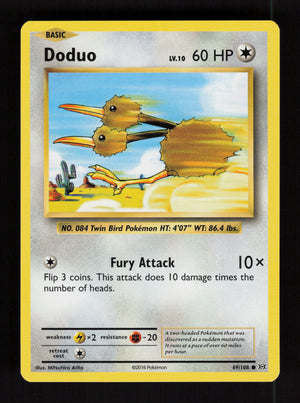 Doduo 69/108  – XY Evolutions