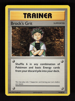 Brock’s Grit 74/108  – XY Evolutions