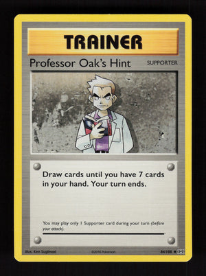 Professor Oak’s Hint 84/108  – XY Evolutions