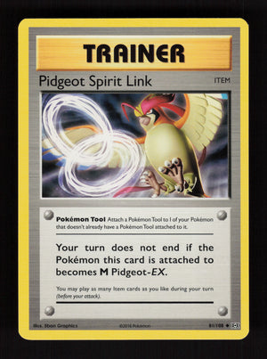 Pidgeot Spirit Link 81/108 – XY Evolutions
