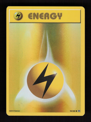 Lightning Energy – Reverse Holo – XY Evolutions 94/108