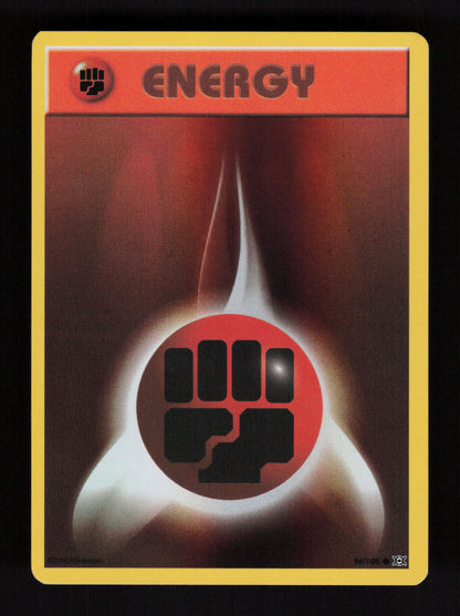 Fighting Energy – Reverse Holo – XY Evolutions 96/108
