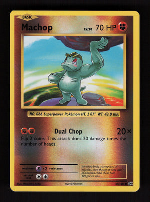 Machop 57/108 – Reverse Holo – XY Evolutions