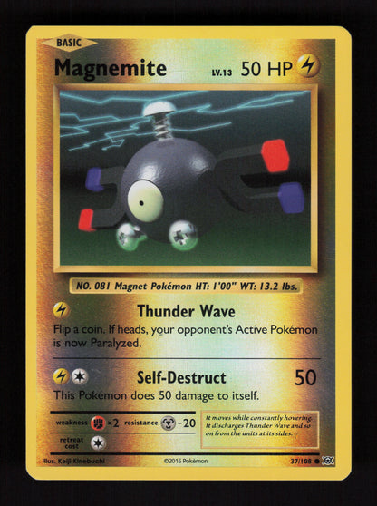 Magnemite 37/108 – Reverse Holo – XY Evolutions