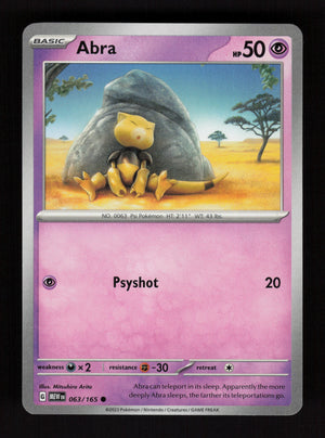 Abra 063/165 – 151 MEW