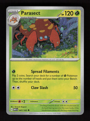 Parasect 047/165 – 151 MEW