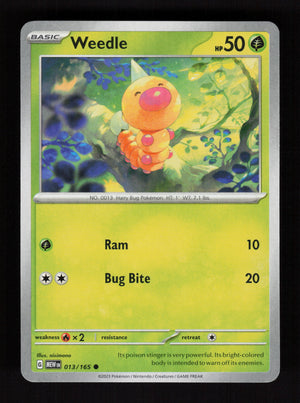 Weedle 013/165 – 151 MEW