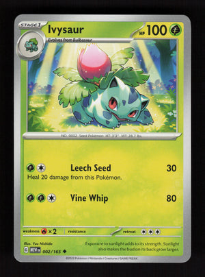 Ivysaur 002/165 – 151 MEW
