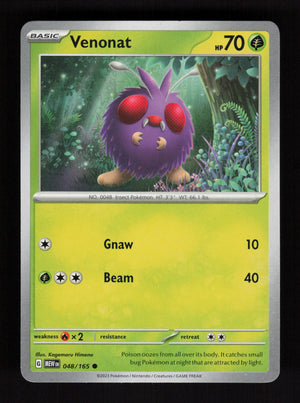 Venonat 048/165 – 151 MEW