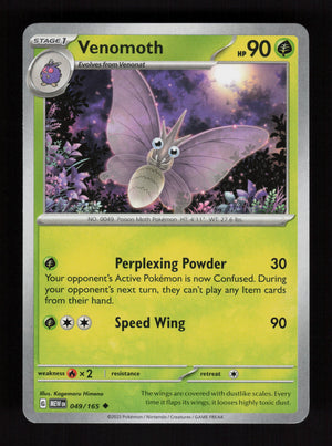 Venomoth 049/165 – 151 MEW