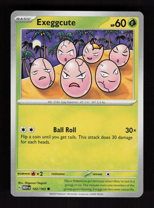 Exeggcute 102/165 – 151 MEW