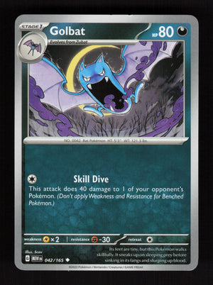 Golbat 042/165 – 151 MEW