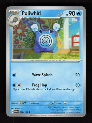 Poliwhirl 061/165 – 151 MEW