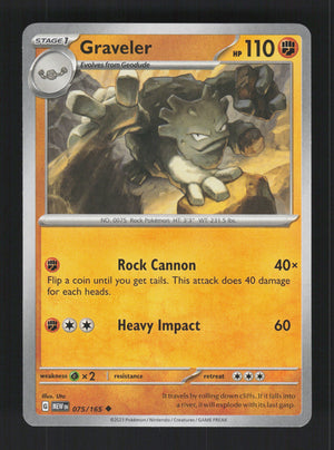 Graveler 075/165 – 151 MEW