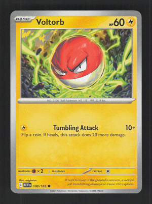 Voltorb 100/165 – 151 MEW