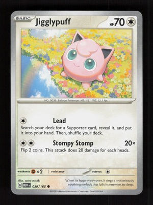 Jigglypuff 039/165 – 151 MEW