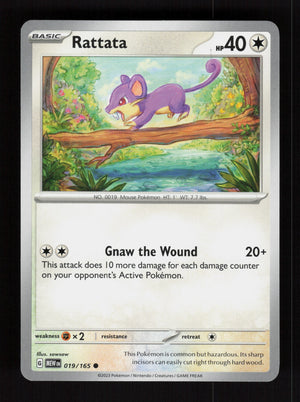 Rattata 019/165 – 151 MEW