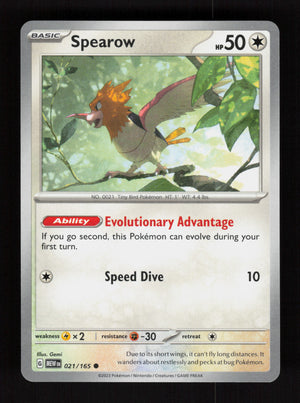 Spearow 021/165 – 151 MEW