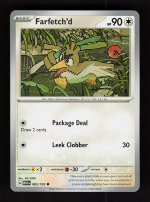 Farfetch´d 083/165 – 151 MEW