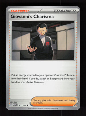 Giovanni´s Charisma 161/165 – 151 MEW