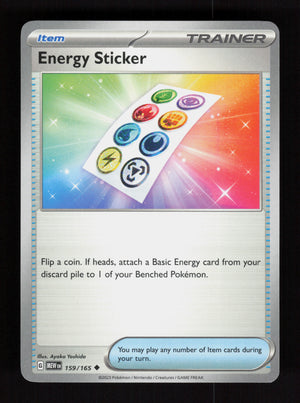 Energy Sticker 159/165 – 151 MEW