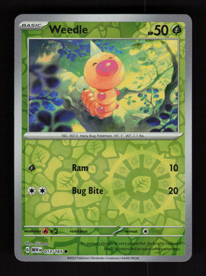 Weedle 013/165 – Reverse Holo - 151 MEW