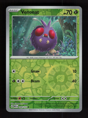 Venonat 048/165  – Reverse Holo - 151 MEW