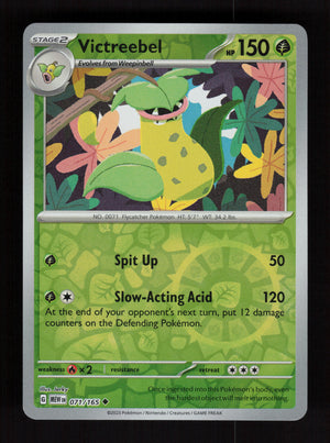 Victreebel 071/165 – Reverse Holo - 151 MEW