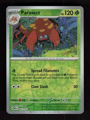 Parasect 047/165 – Reverse Holo - 151 MEW